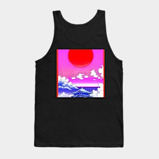 Rising sun above the palace. Tank Top